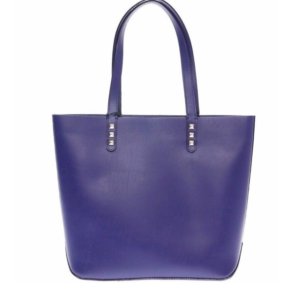 🔥Rebecca Minkoff 'Dylan' Tote Navy Blue Unlined Handbag. EUC. Offers welcomed. - Picture 2 of 11